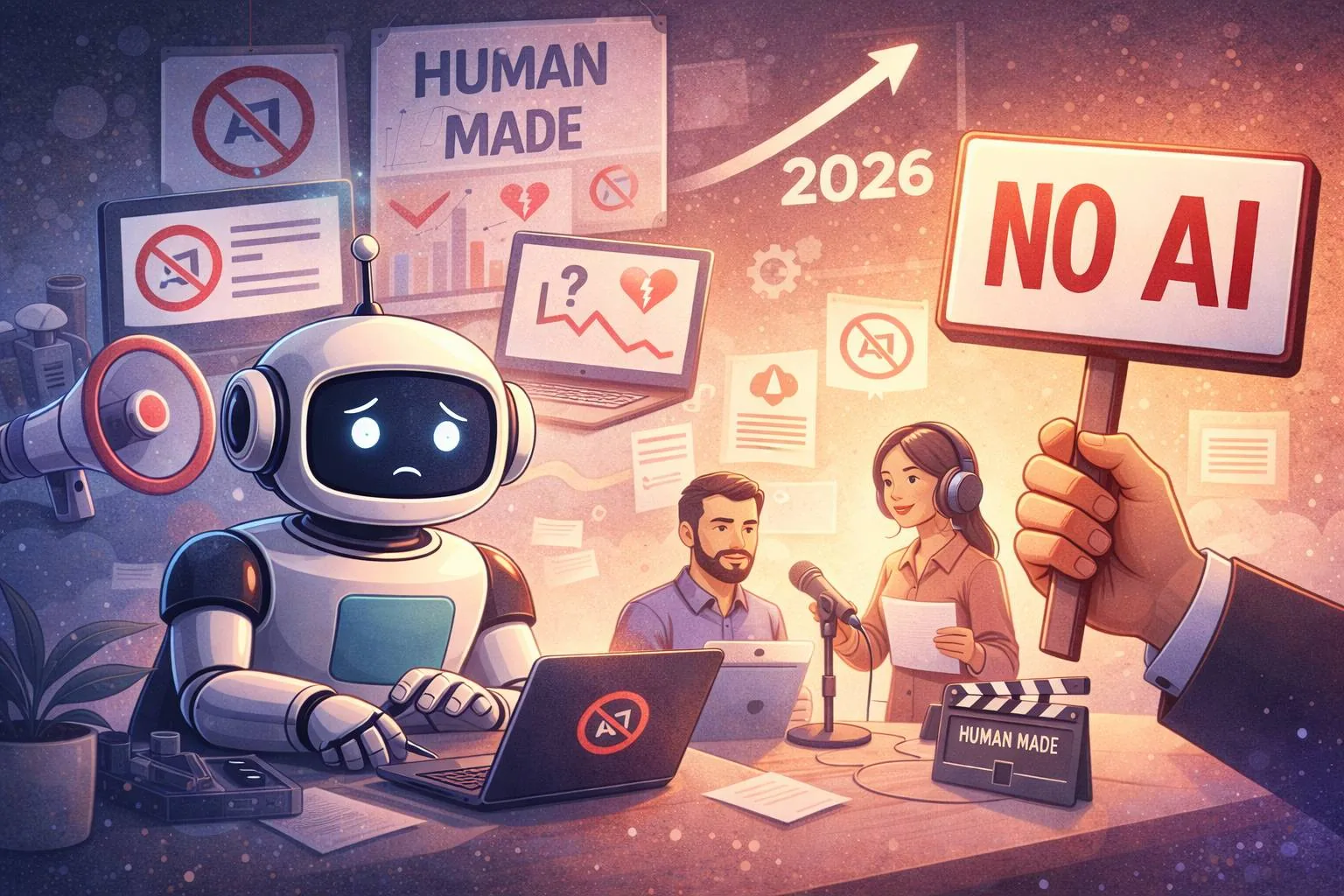 آیا 2026 سال «بازاریابی ضد هوش مصنوعی» است؟ تغییر بزرگ برندها در راه است