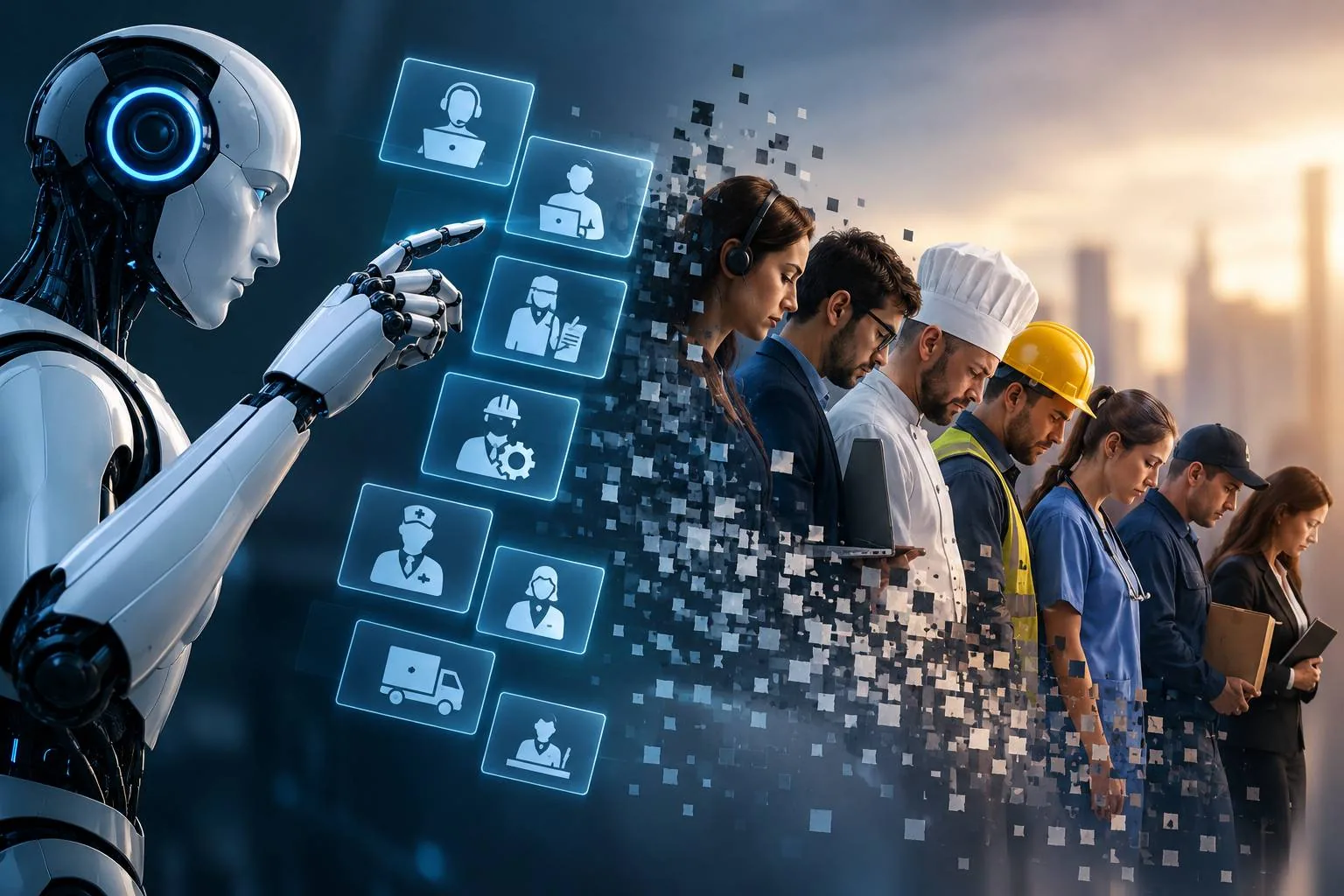 هوش مصنوعی کدام مشاغل را بیشتر تهدید می‌کند؟ 10 شغل در معرض خطر AI